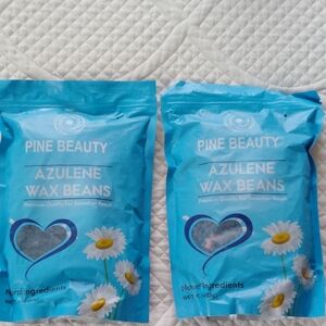 Pine Beauty Azulene Wax Beans - 2 Large 1 lb Bags - NEW